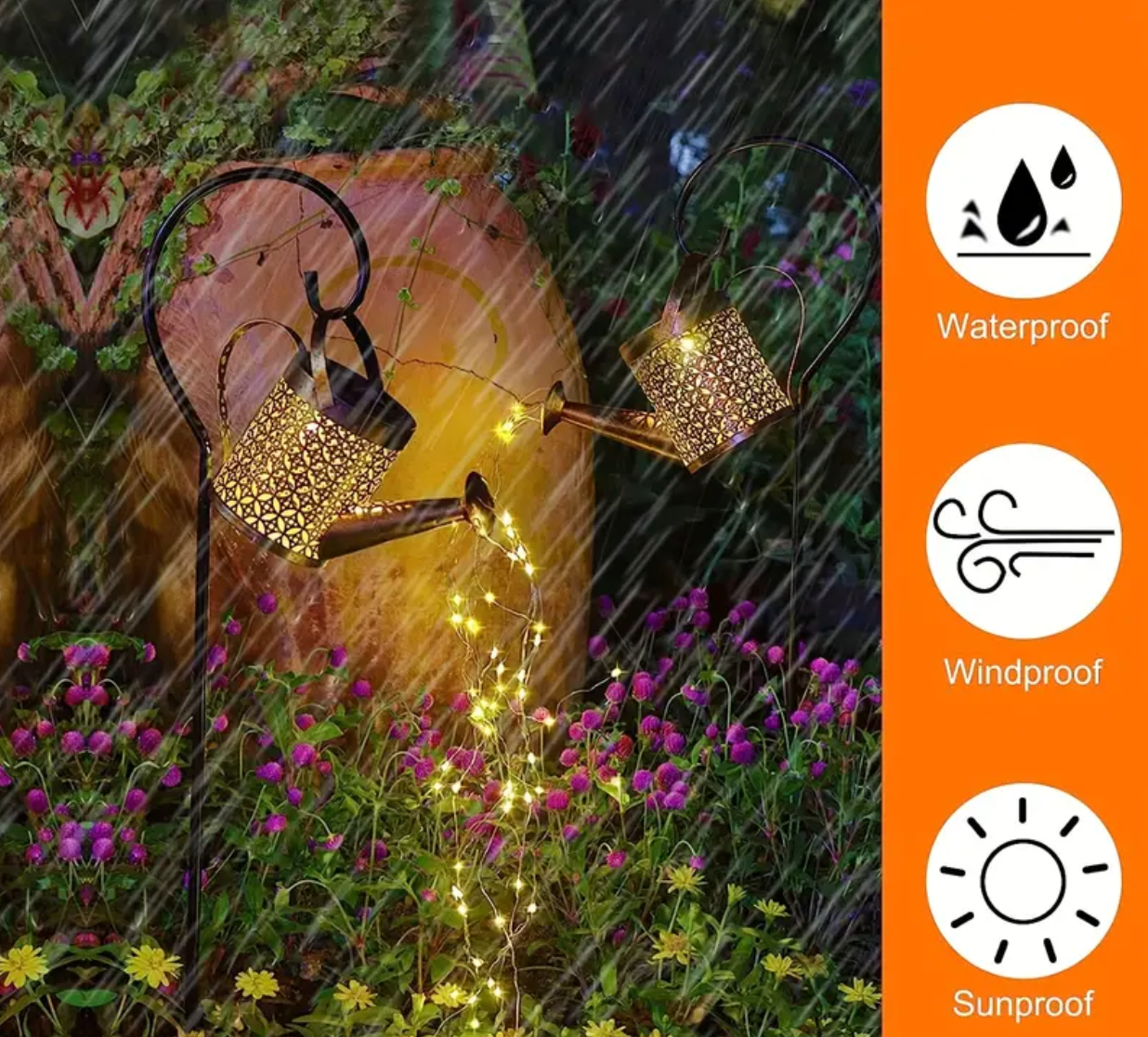 Solar garden lights