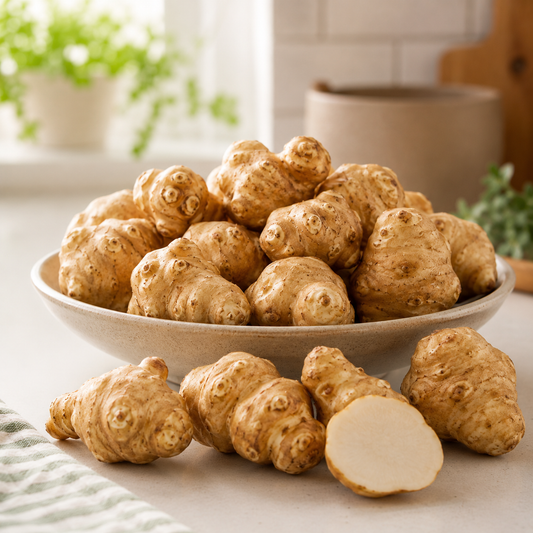 Fresh Sunchokes (Jerusalem Artichokes) — Dug Fresh and Shipped for Eating